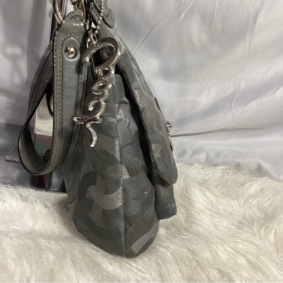 Coach Kristin Gray Optic Metallic Convertible Bag E1168-18281 - Picture 3 of 13